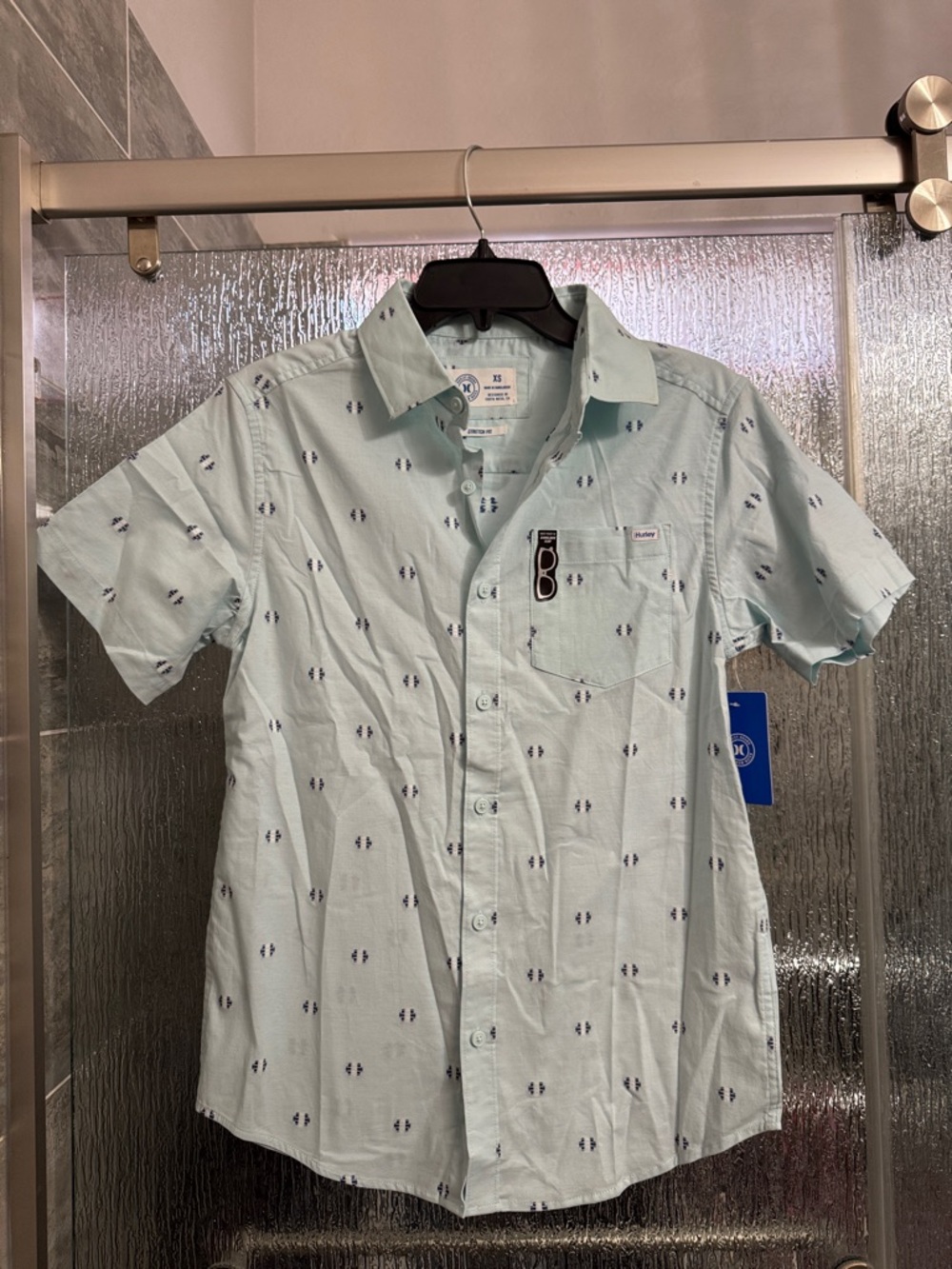 Hurley Short-Sleeve Button-Down Shirt